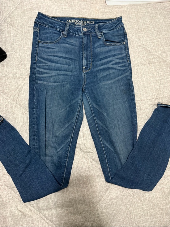 American Eagle Outfitters Denim - American Eagle Outfitters Dark Blue Skinny Jeans